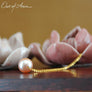 Pearl on a Chain Freshwater and 18K Gold - OutOfAsia
